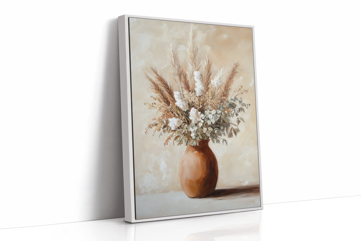 Earthen Still: Pampas in Clay