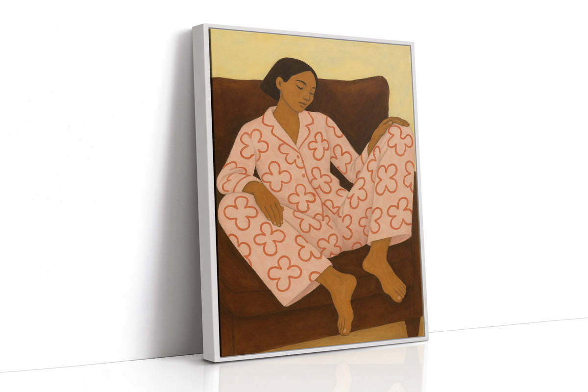 Flower Pajamas and Quiet Thoughts