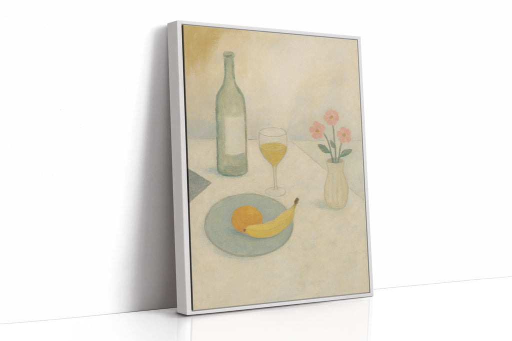 Banana and Wine in Morning Light