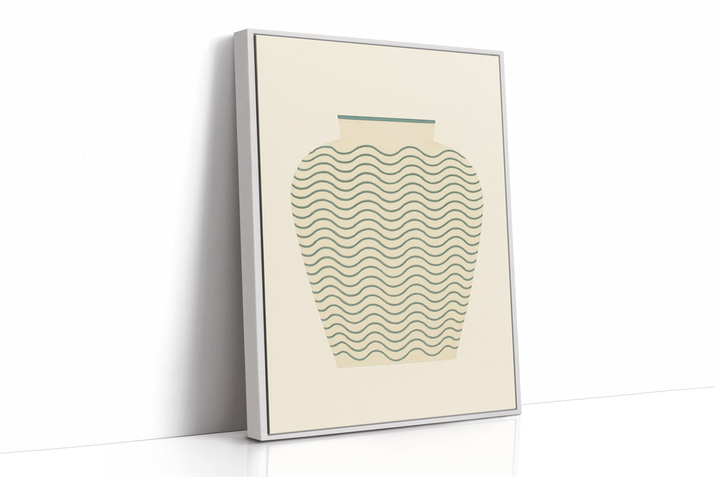Waves on a Clay Vessel