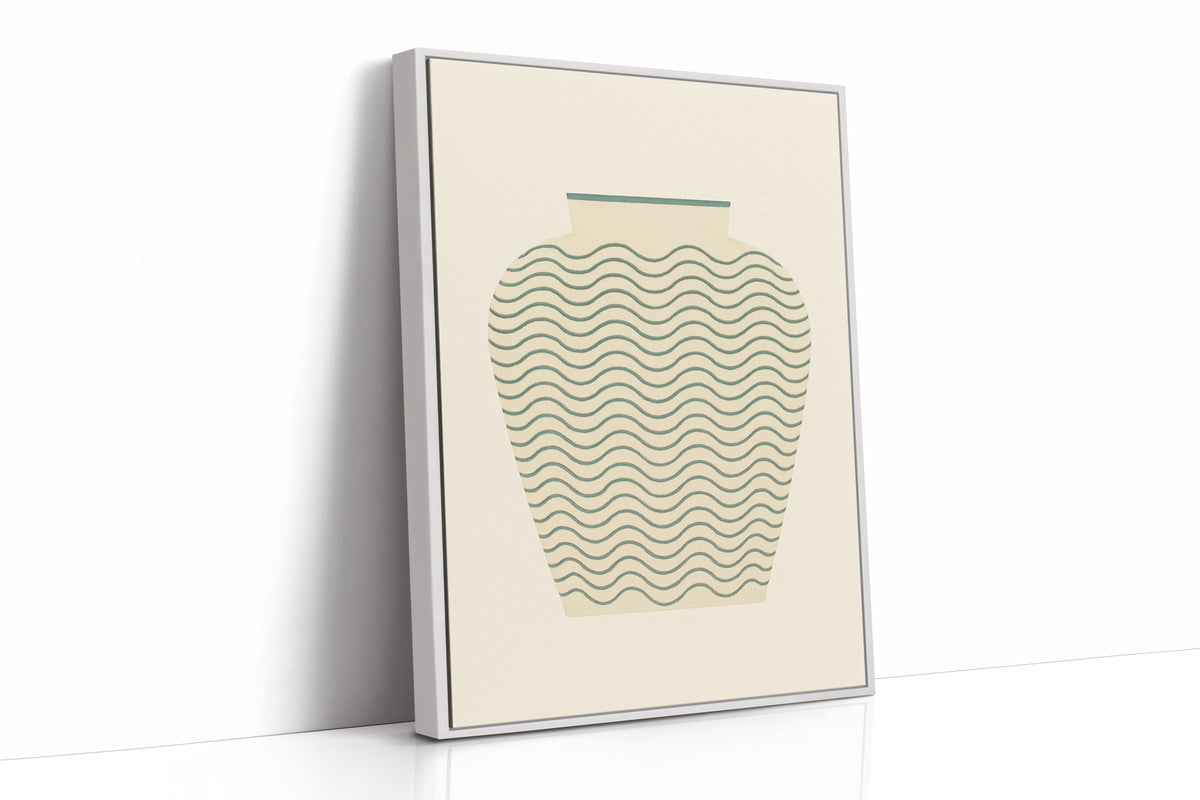Waves on a Clay Vessel