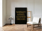 Whiskey Kisses Leather Dreams