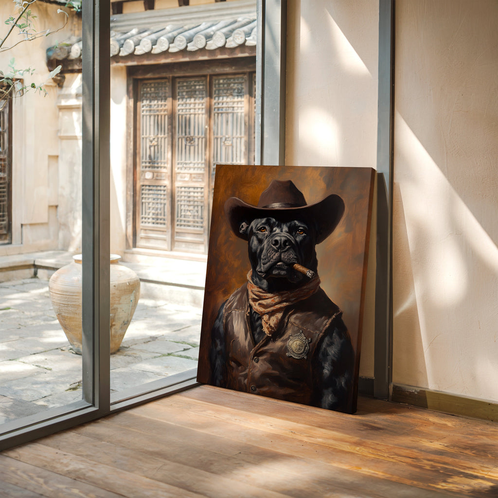Black Lab Sheriff of the Shadow Range