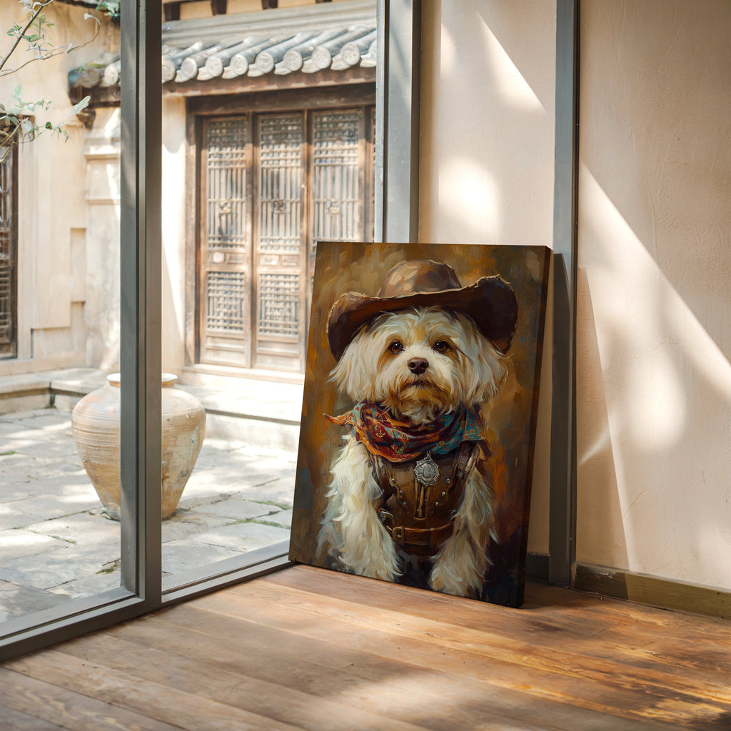 Havanese Western Outlaw