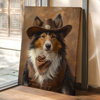 Rough Collie Sheriff of the High Plains