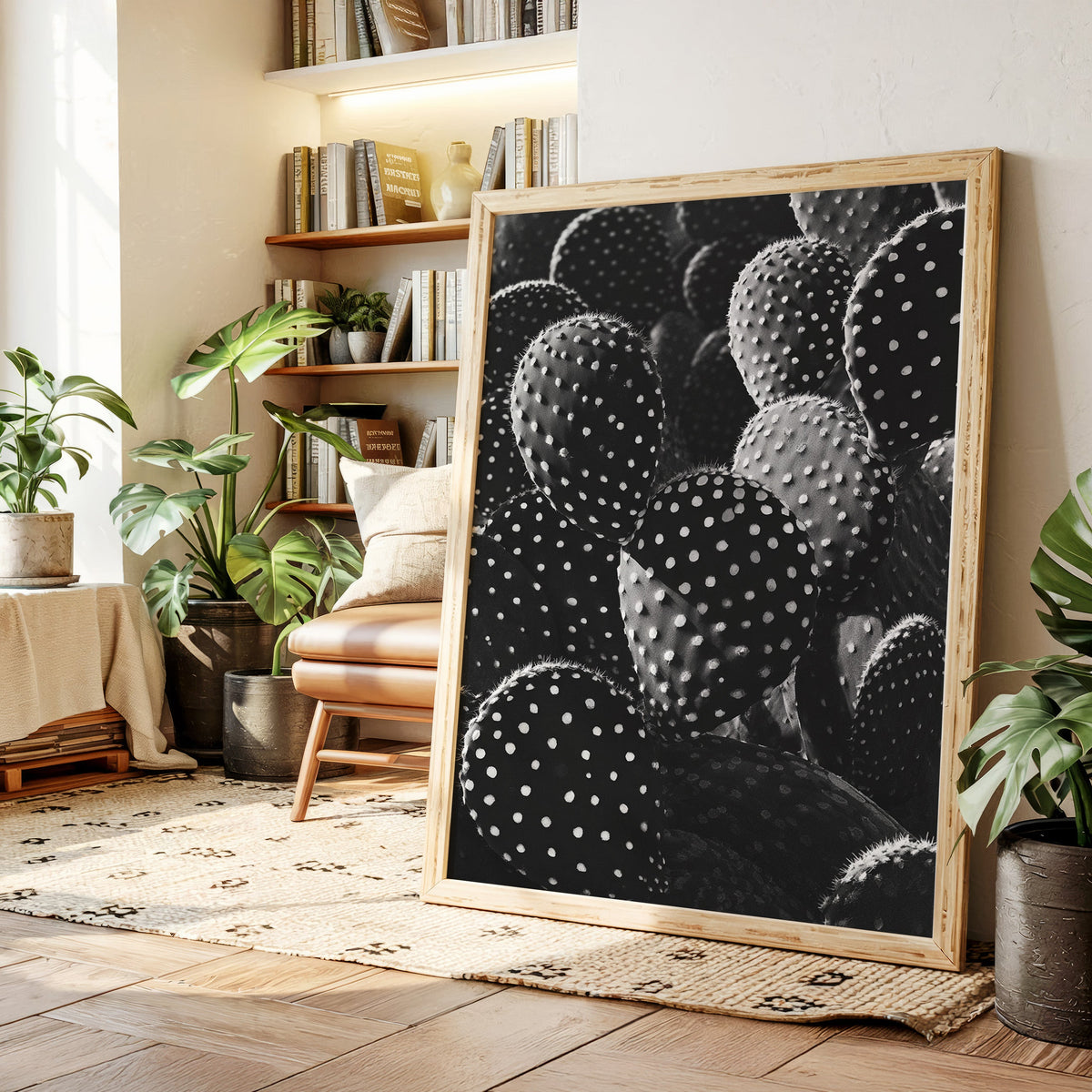 Desert Geometry in Monochrome
