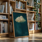 Lonely Cloud in Emerald Silence