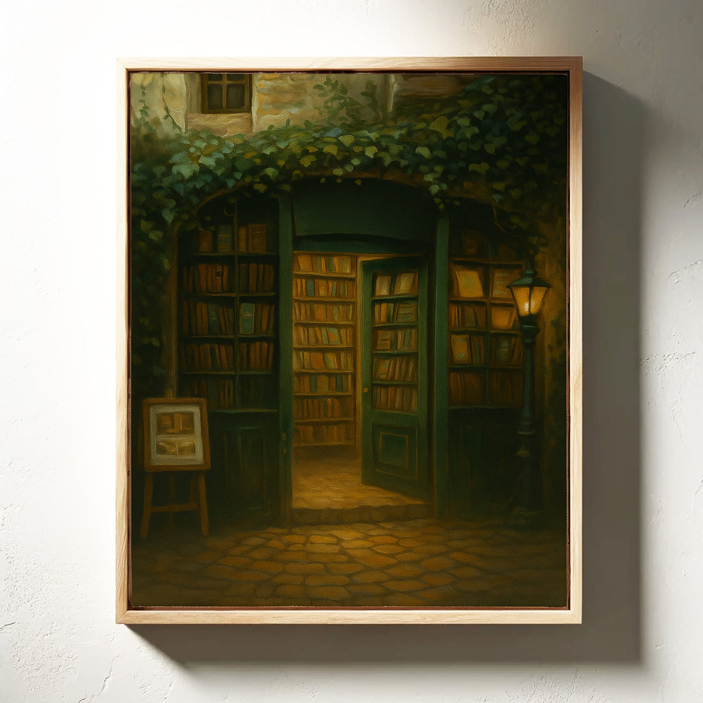 The Bookshop Beneath the Lantern Light