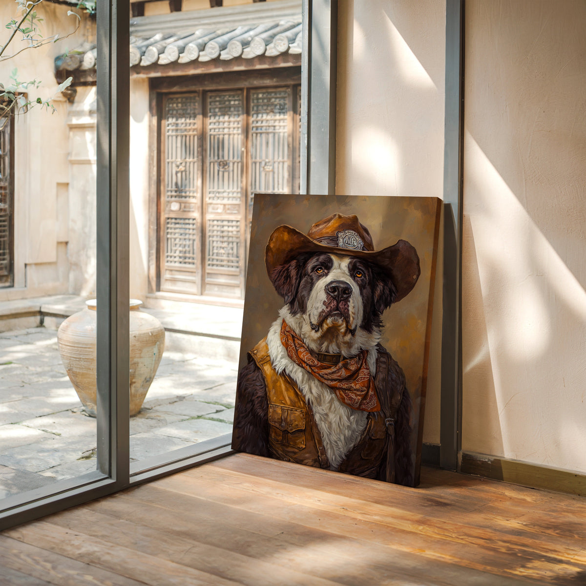 Saint Bernard Saddleback Sheriff