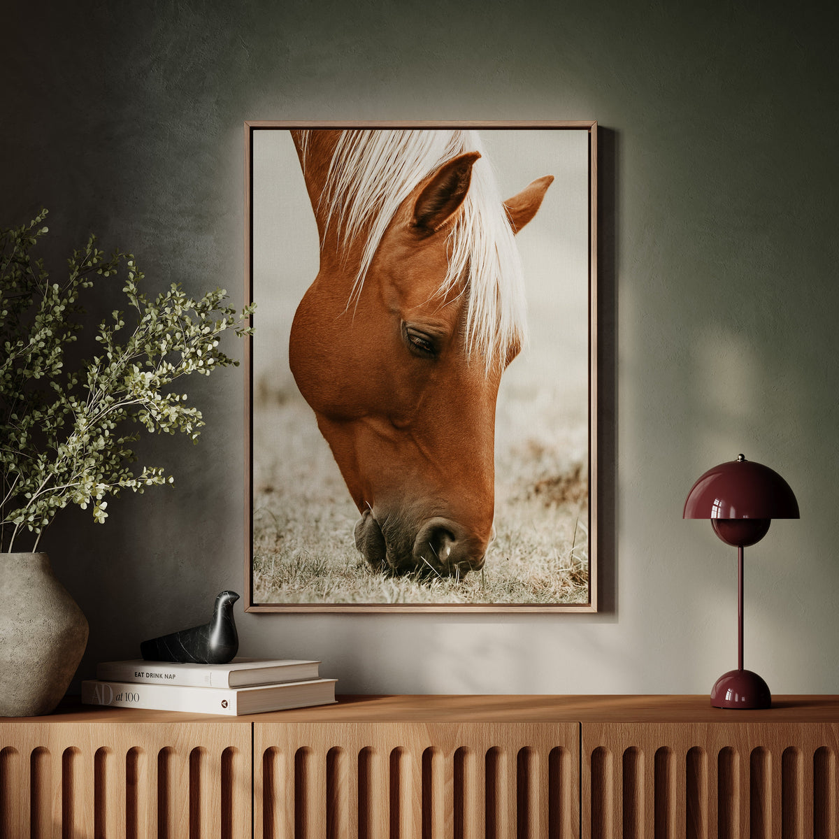 Graceful Graze and Golden Stillness