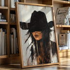 Outlaw Grace Western Cowgirl Portrait