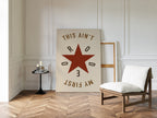 Rodeo Star Western Quote Print