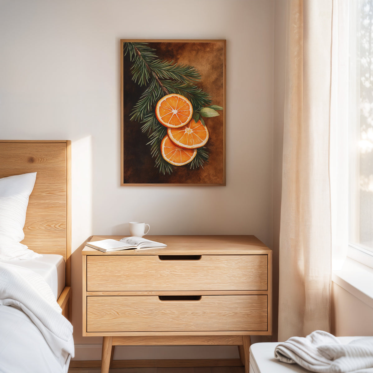 Citrus Meets Evergreen Embrace