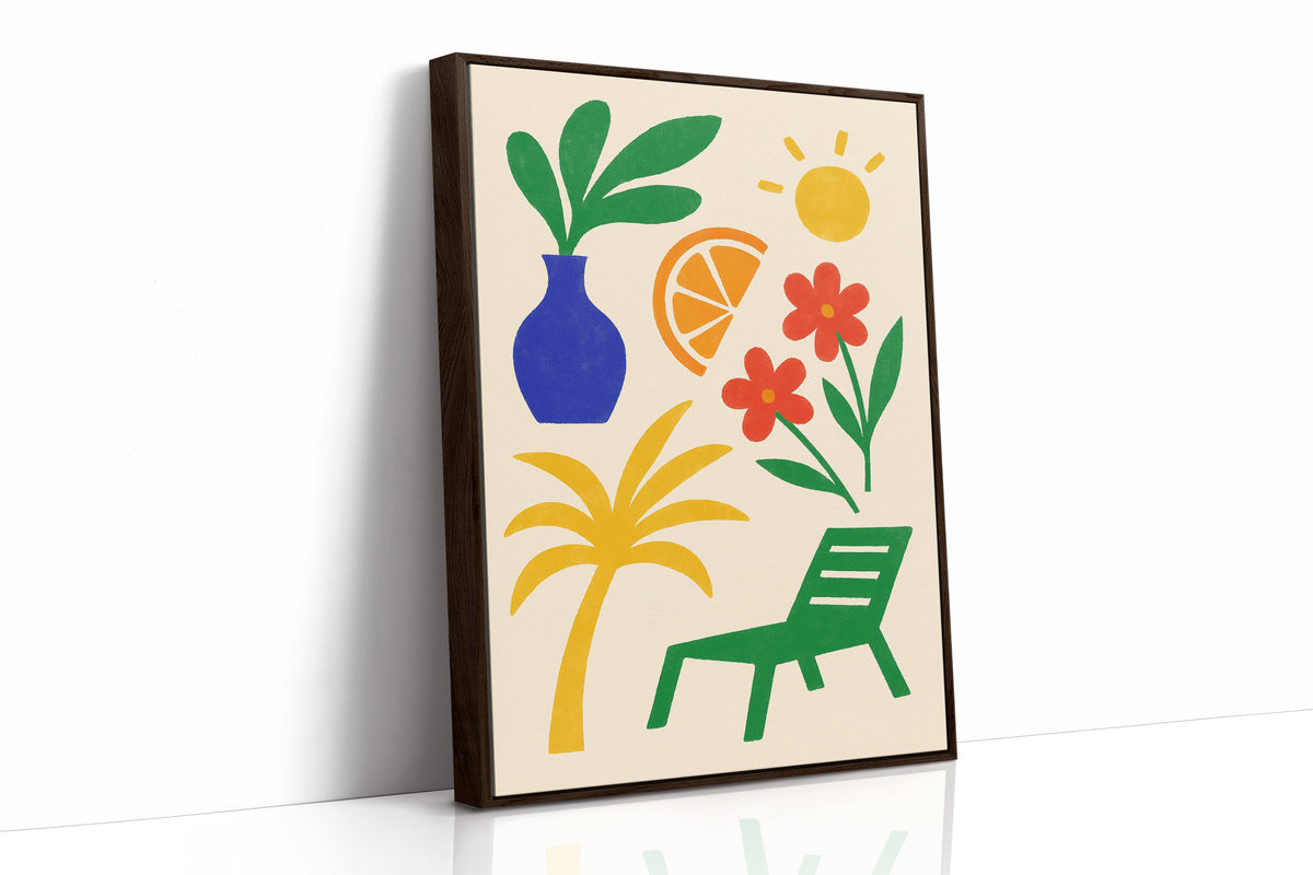 Sun Chair and Citrus Dreams