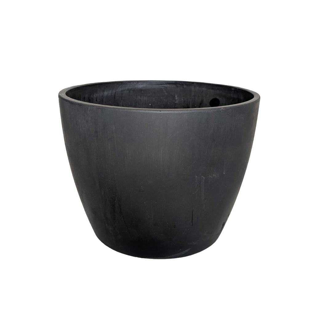 Black and TerraCotta Eco Pots