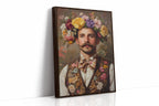 Floral Crown and Velvet Charm