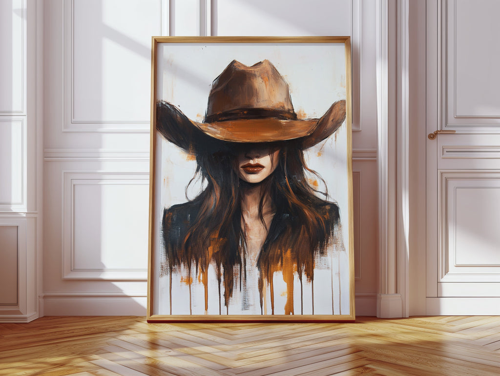 Desert Ember – Western Woman Art