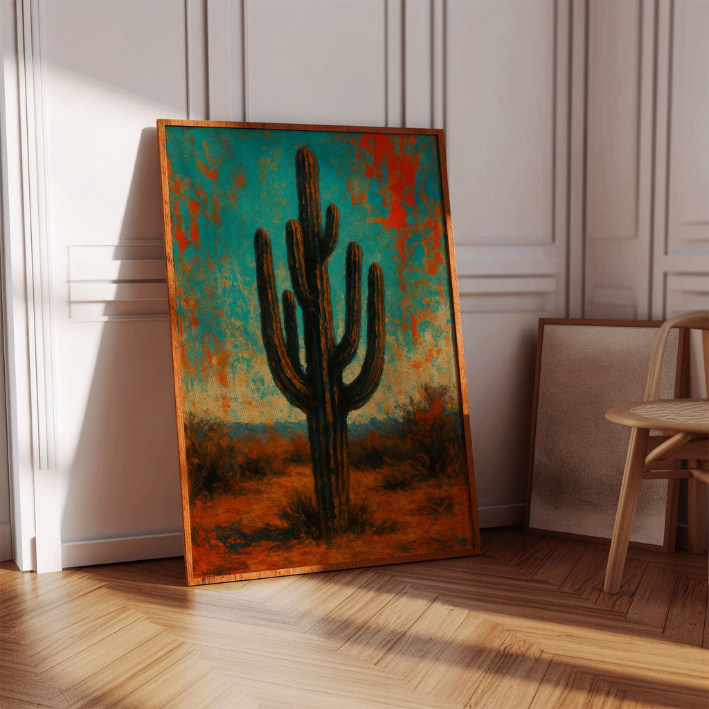 Lone Saguaro