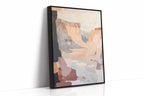 Canyon Light: Abstract Southwest Landscape