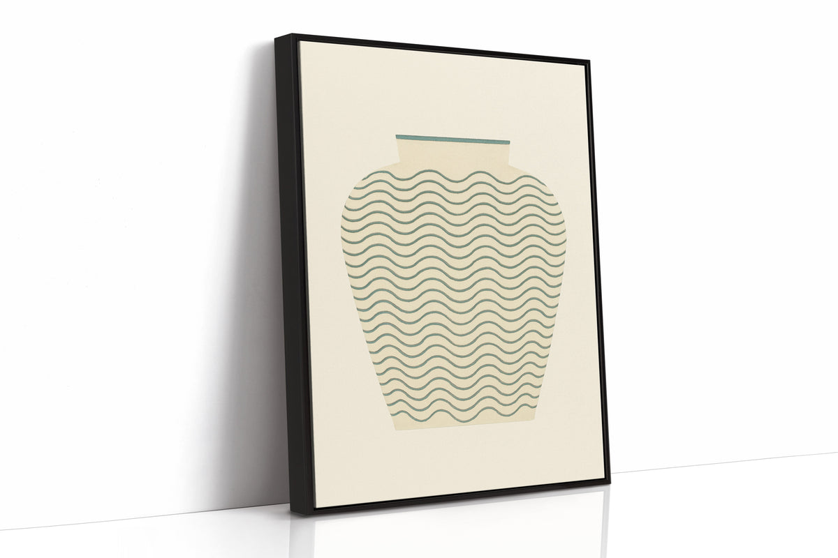 Waves on a Clay Vessel