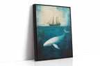 Deep Blue Silence and the Whale