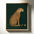Cheetah Grace on Emerald