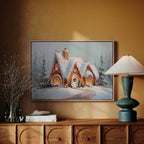 A Cottage Wrapped in Sugar Frosting