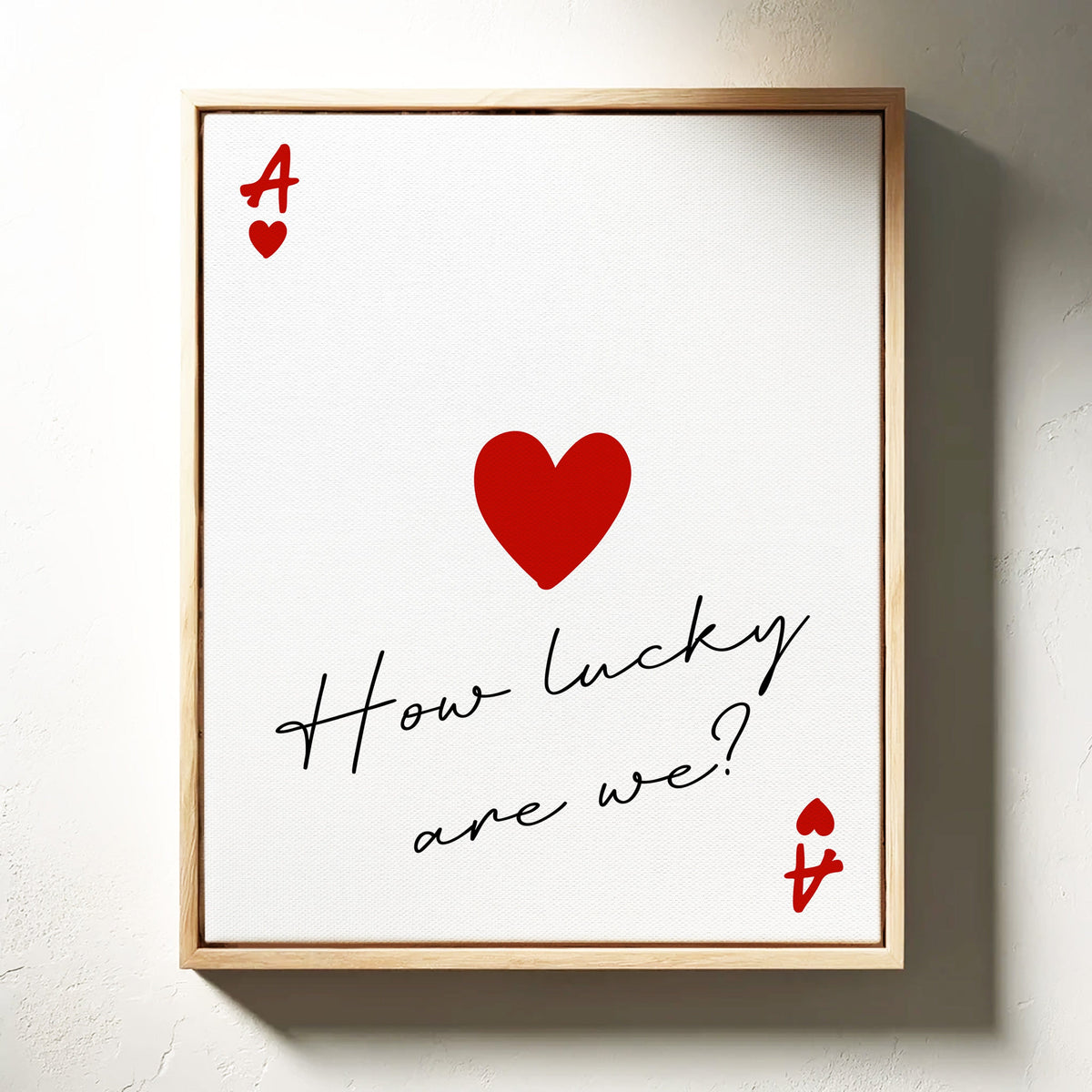 How Lucky Are We?