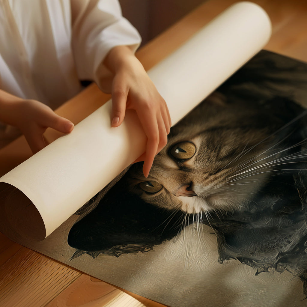 A Cat's Elegance Unveiled