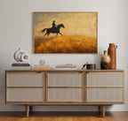 Cowboy in the Golden Haze