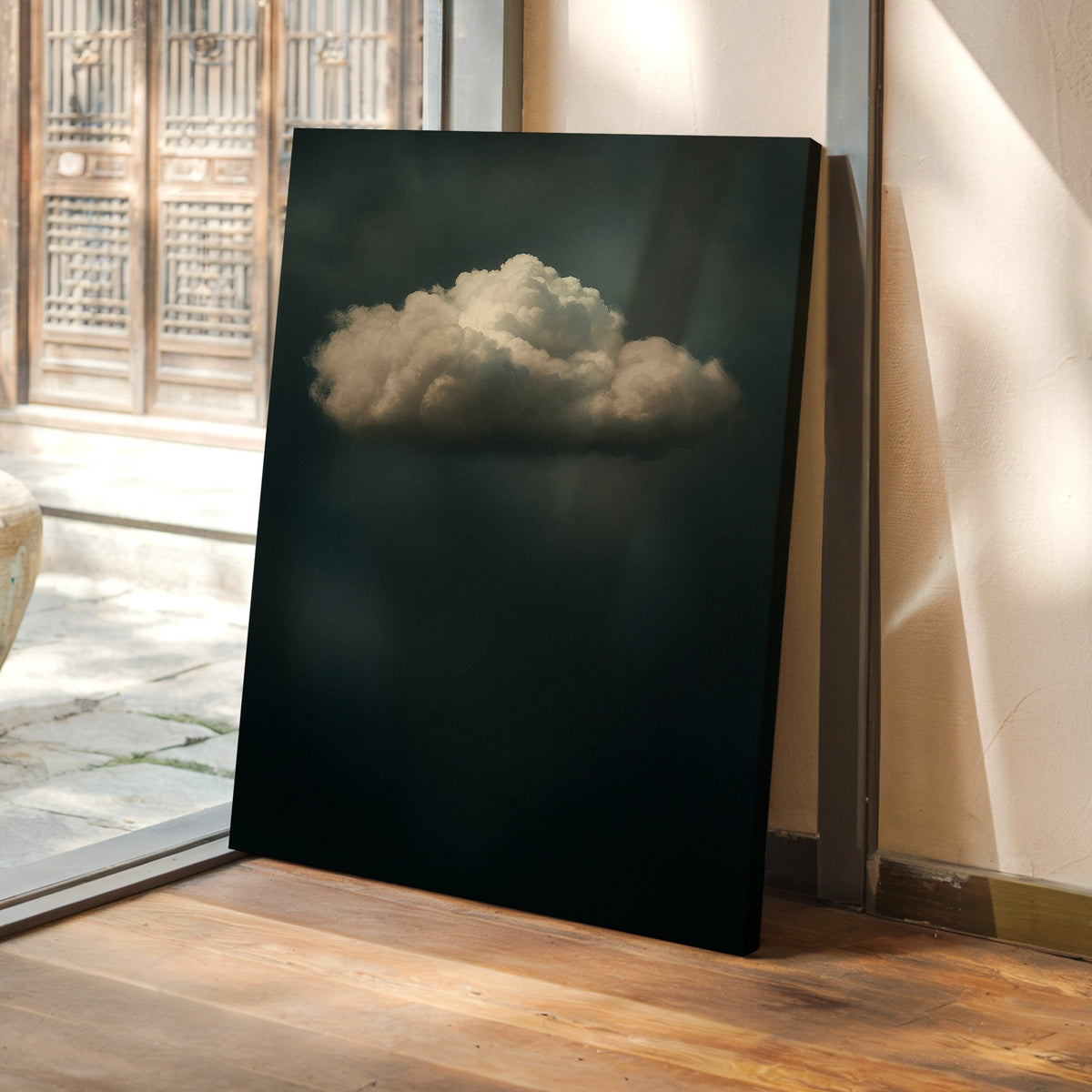 Lone Cloud in Quiet Storm