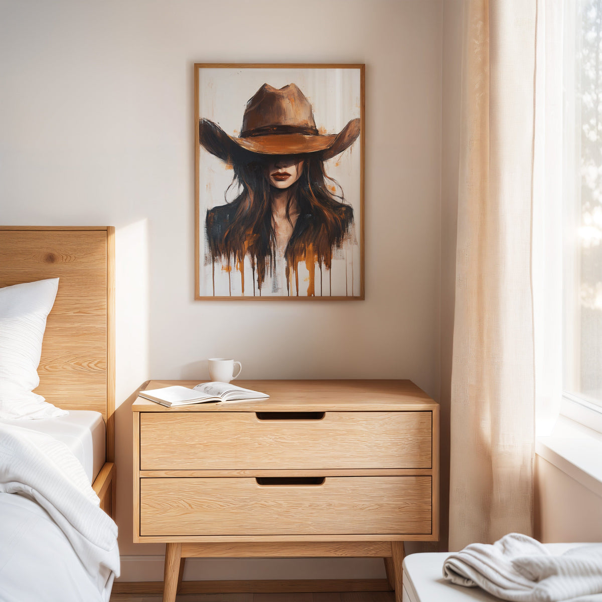 Desert Ember – Western Woman Art