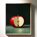 The Apple Divided in Stillness