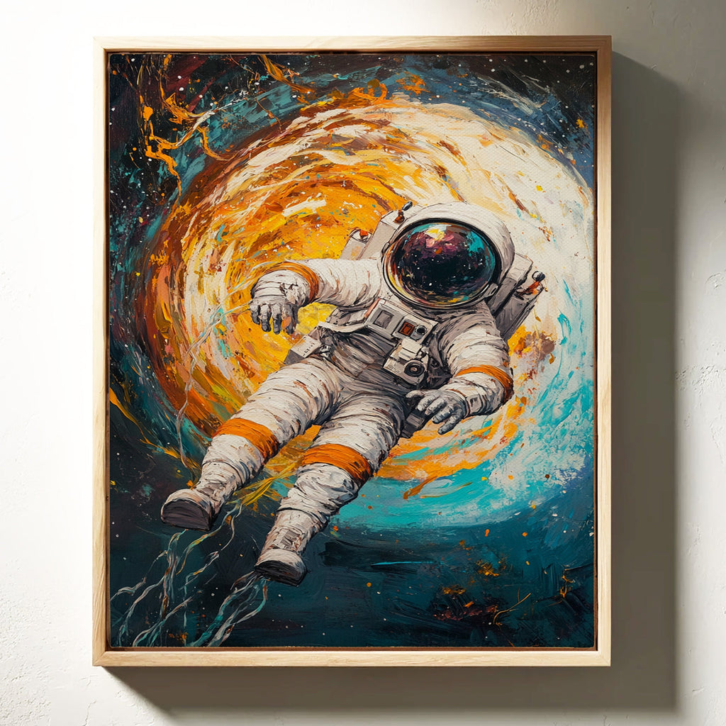 Astronaut in the Colorstorm