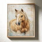 Palomino Gaze: Golden Spirit