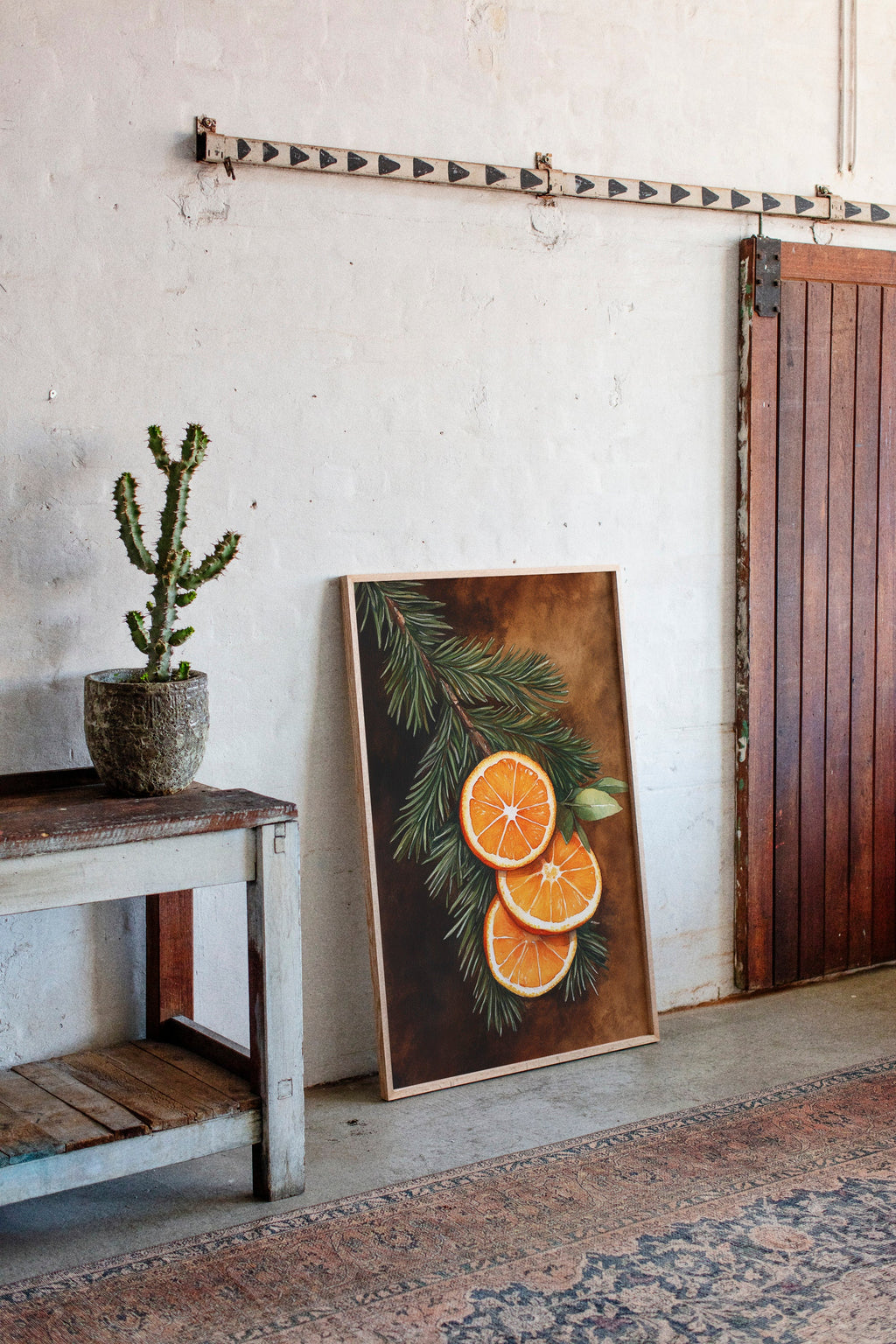 Citrus Meets Evergreen Embrace