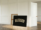 Blessed Minimalist Arch Text Print