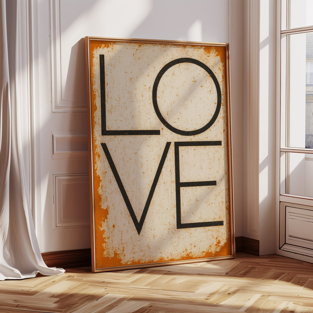 Love in Burnt Orange