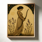 Archer Maiden in Lavender