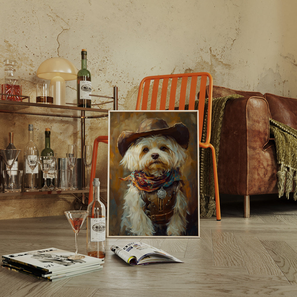 Havanese Western Outlaw