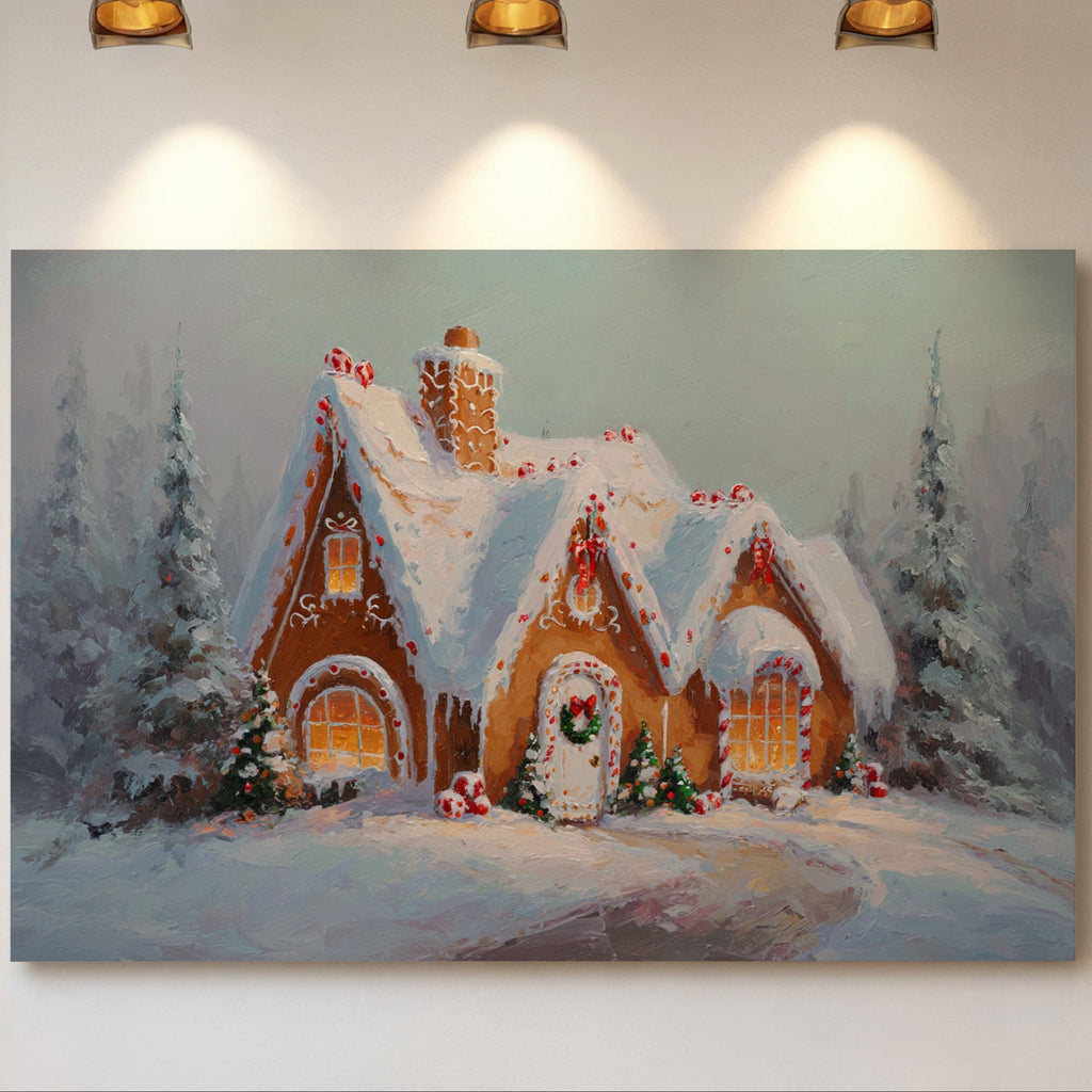 A Cottage Wrapped in Sugar Frosting