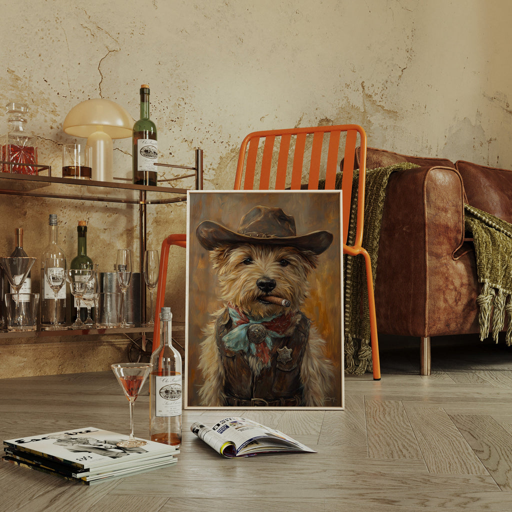 Wheaten Terrier Wild West Deputy