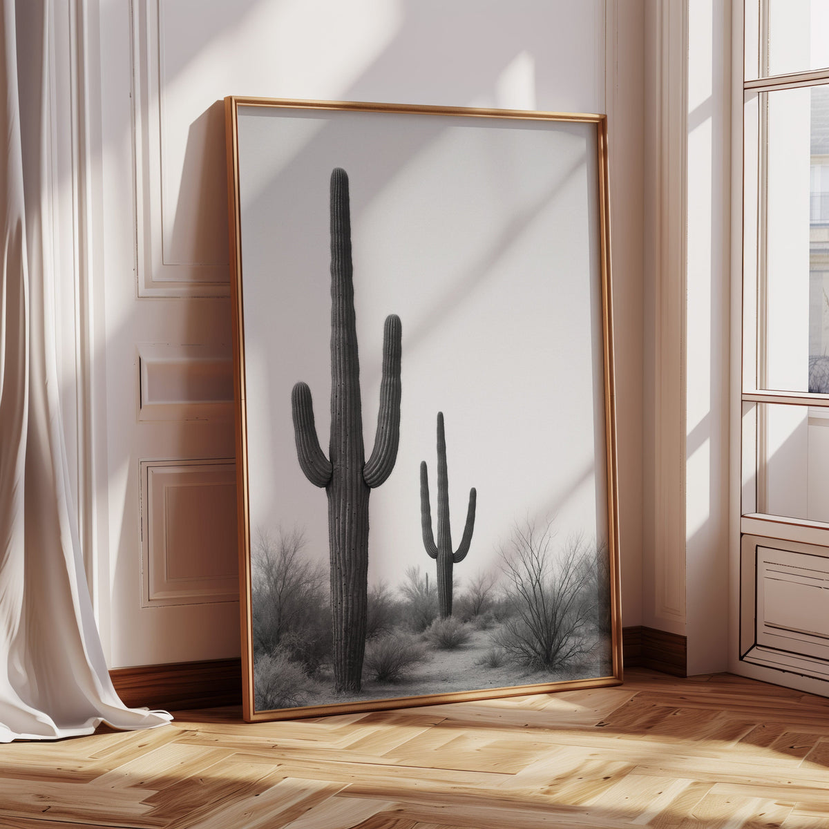 Desert Sentinels Fine Art Print