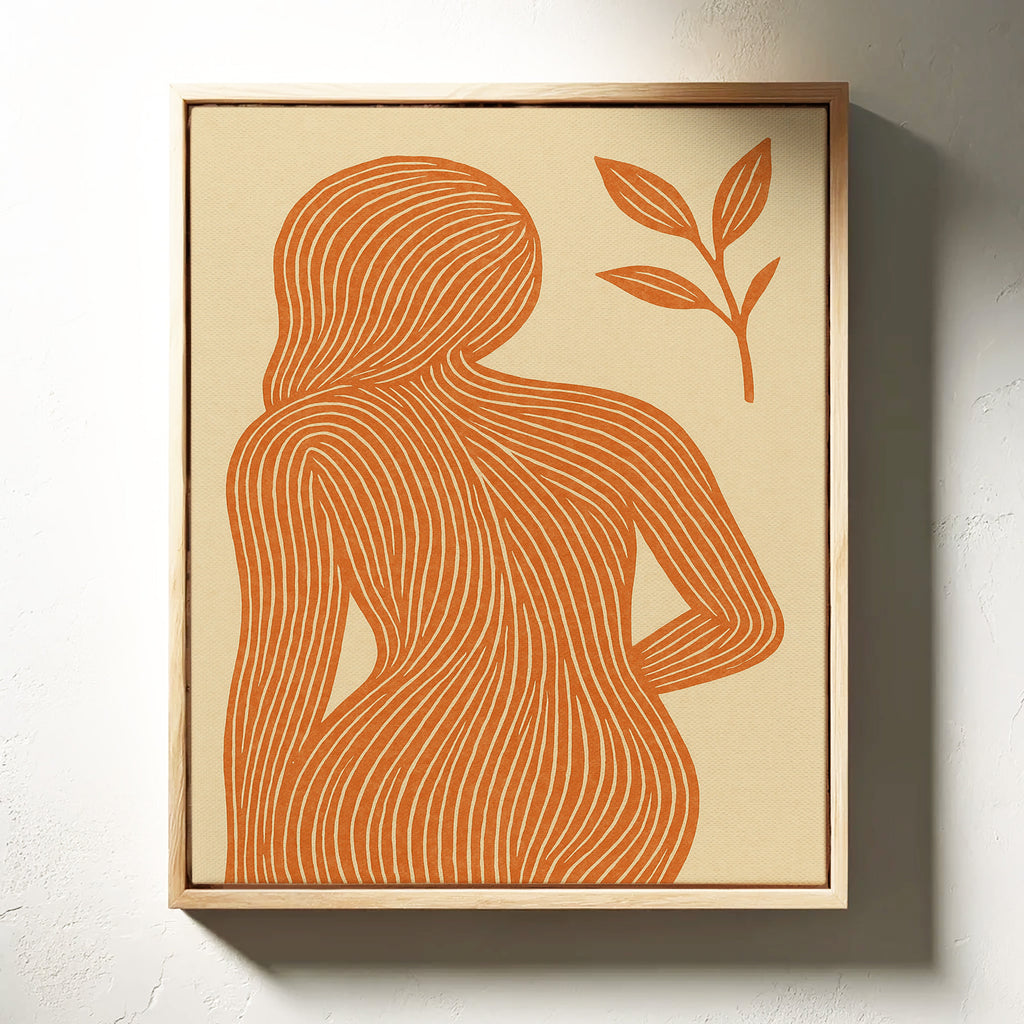 Earth Lines of the Feminine Form