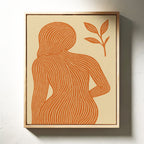 Earth Lines of the Feminine Form