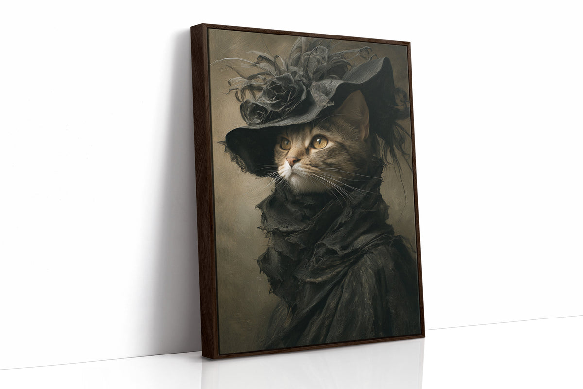 A Cat's Elegance Unveiled