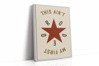 Rodeo Star Western Quote Print