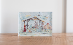 Nativity Acrylic Tabletop Art | Christmas Nativity Display