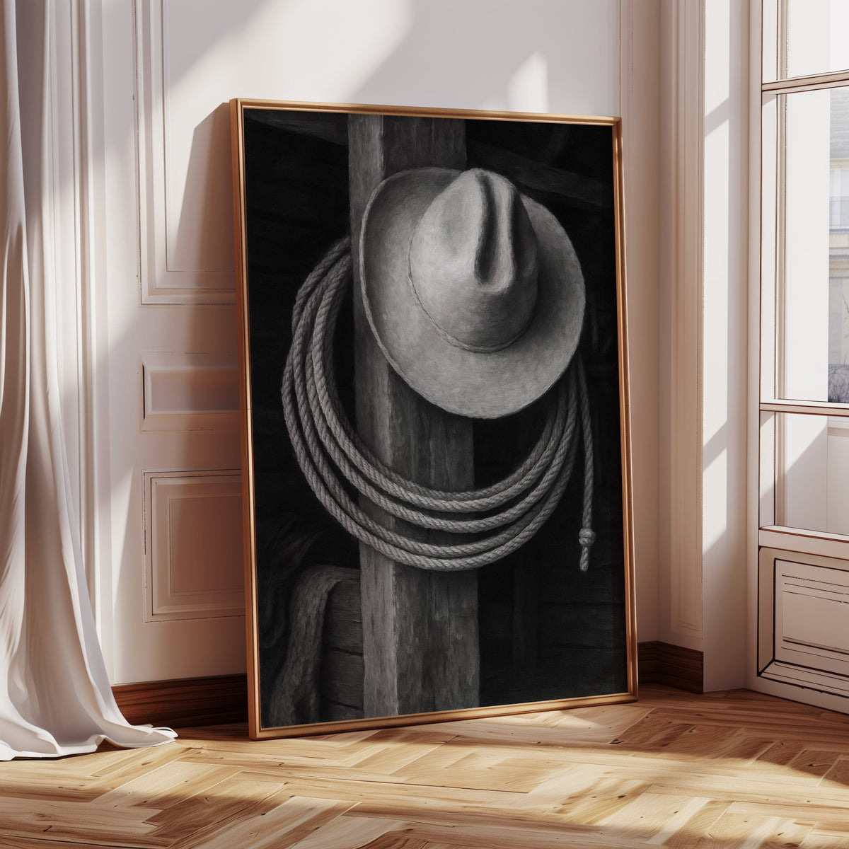 Cowboy Hat and Lasso