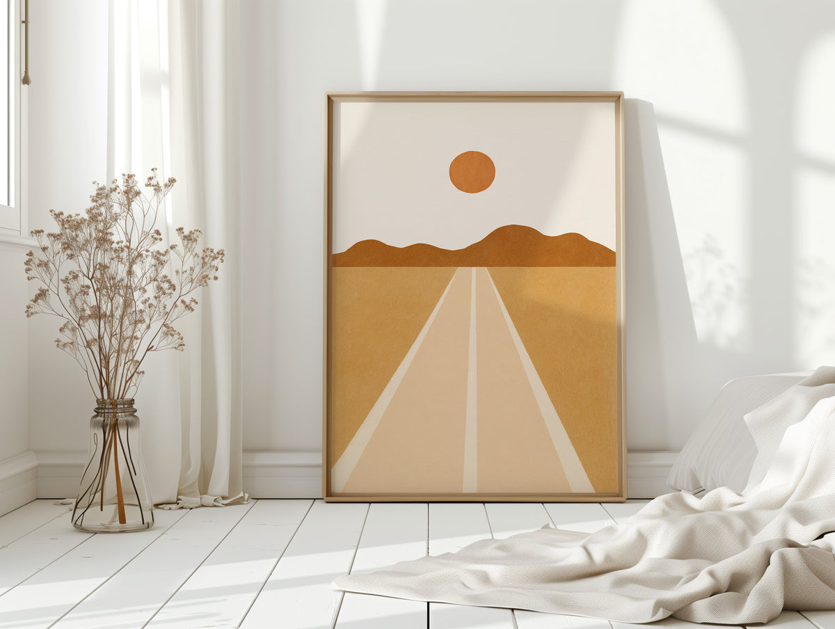 Desert Road to the Horizon